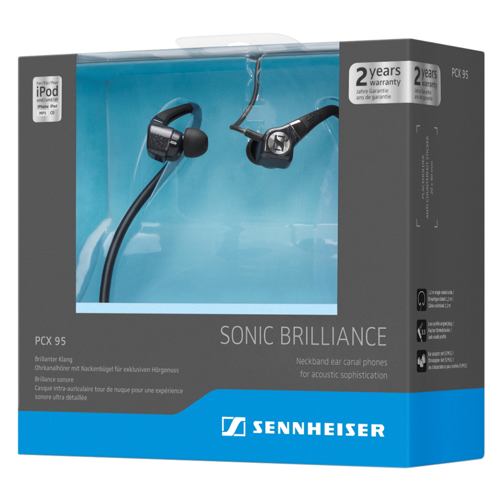 Tai Nghe Nhét Tai Sennheiser PCX 95 - Hàng Chính Hãng